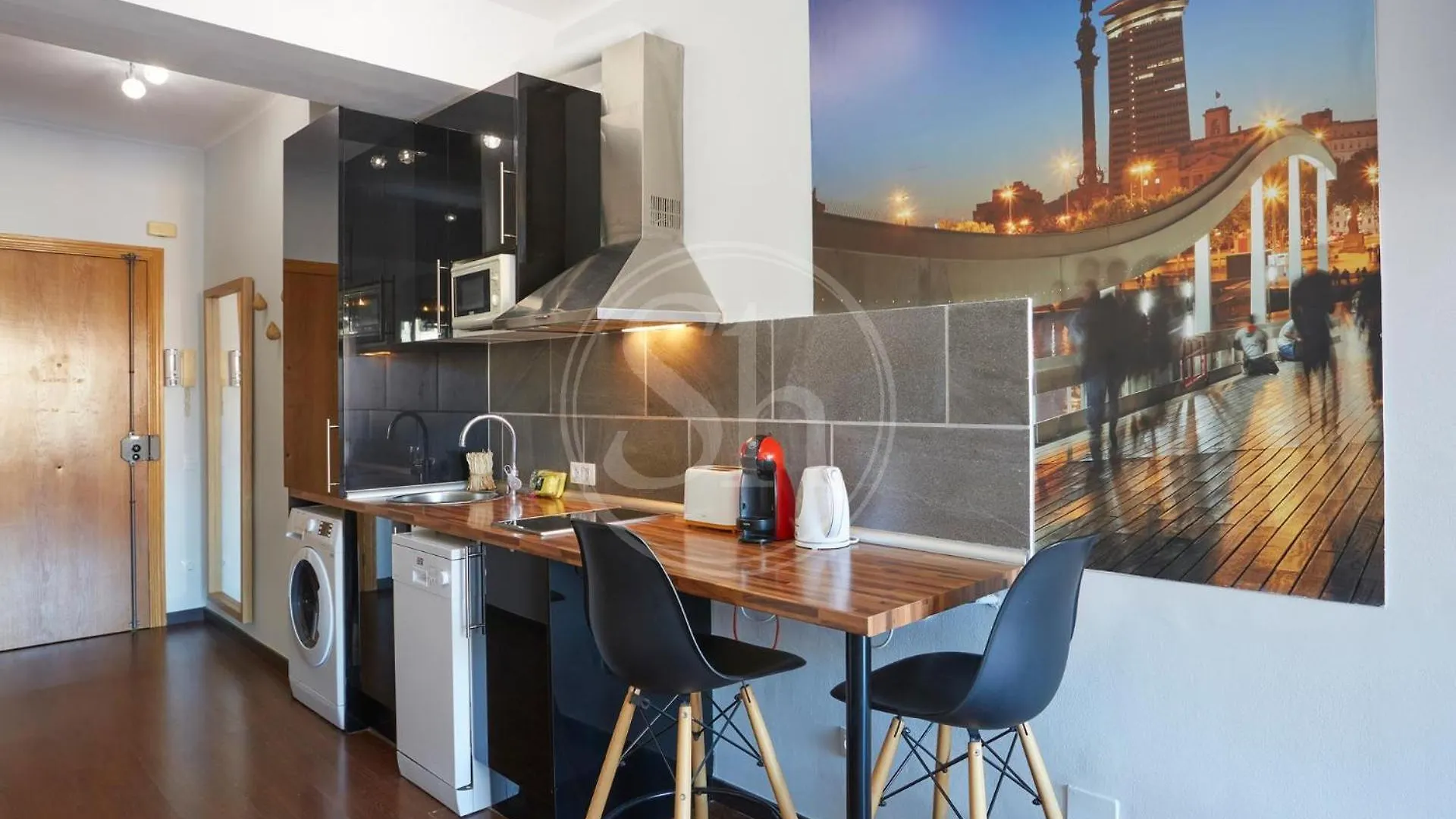 아파트 Moderno Estudio En Eixample 바르셀로나 스페인